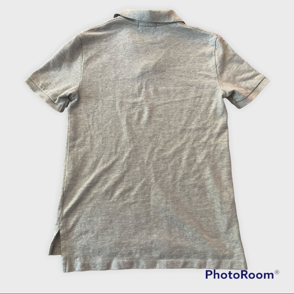 ⚡️ Ralph Lauren Gray Polo Shirt ~ Size M (10-12) ⚡️ - Picture 2 of 3